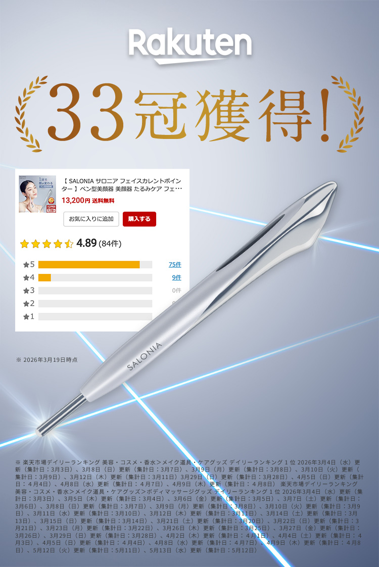 Rakuten 33冠獲得！