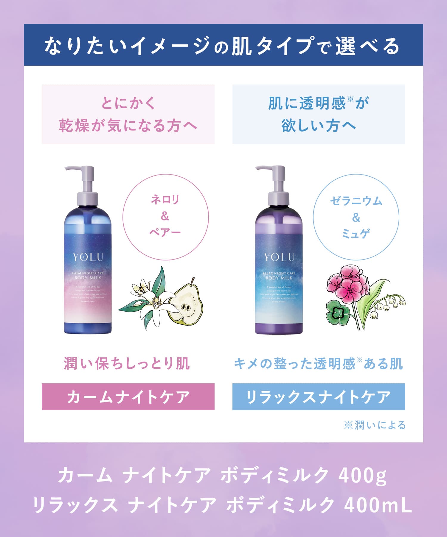 【新品未開封】☆ YOLU ヨル | ボディミルク ナイトケアボディミルク×4本 送料無料】YOLU(ヨル) ナイトケアボディミルク