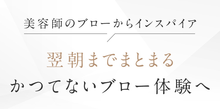 翌朝までまとまるかつてないブロー体験へ