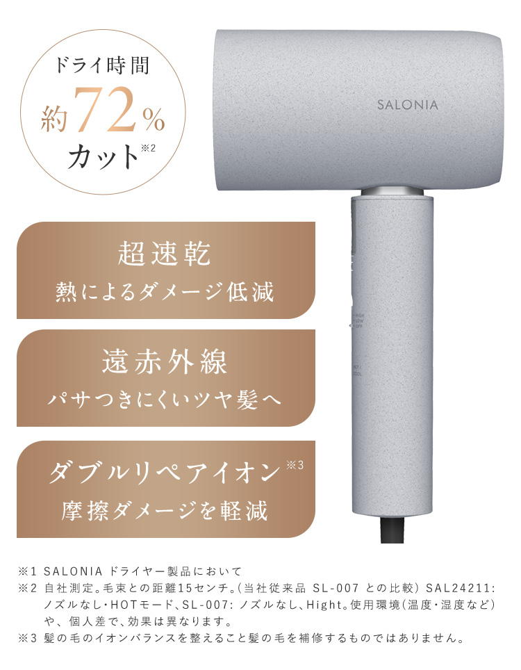 ドライ時間約72%カット