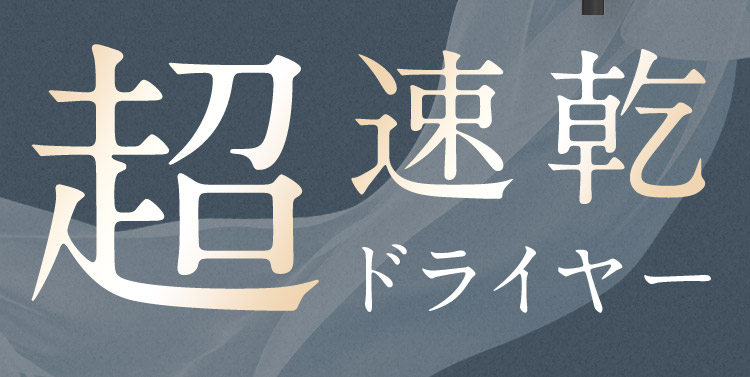 超速乾ドライヤー