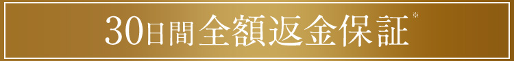 30日間全額返金保証