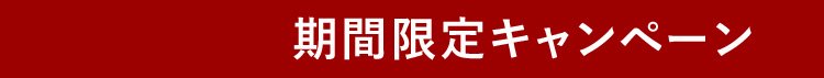 期間限定キャンペーン