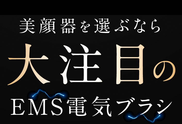 ブランド史上最高峰EMS電気ブラシ
