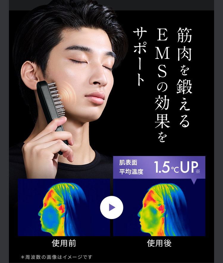 筋肉を鍛えるEMSの効果をサポート