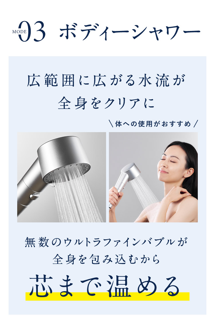 MODE03 ボディシャワー