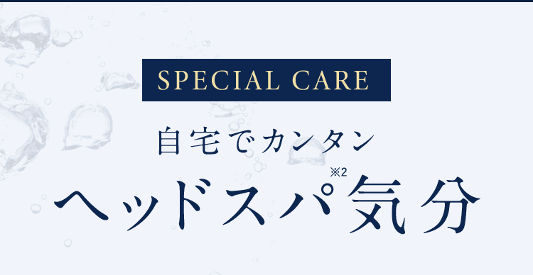 SPECIALCARE 自宅でカンタンヘッドスパ※2期分