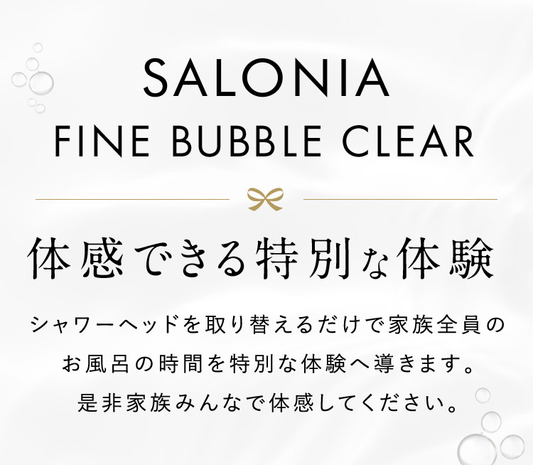 体感できる特別な体験
