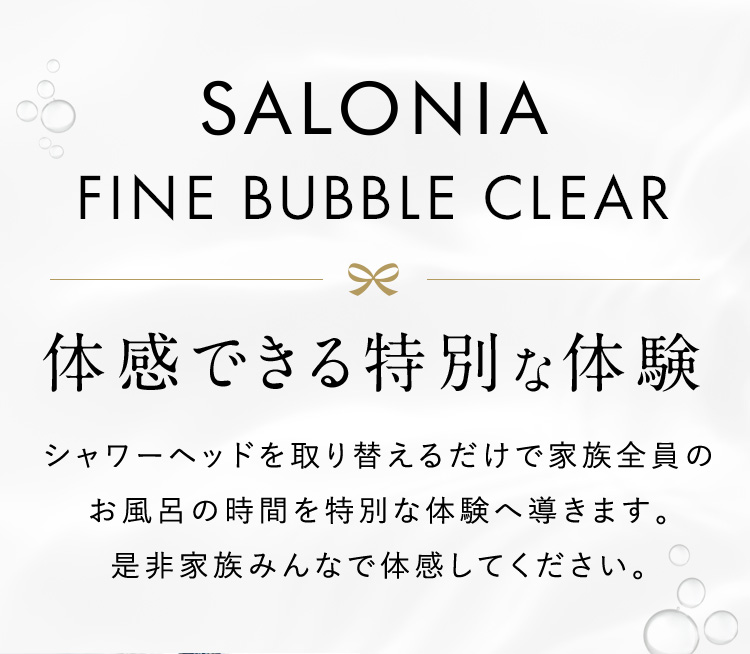 体感できる特別な体験