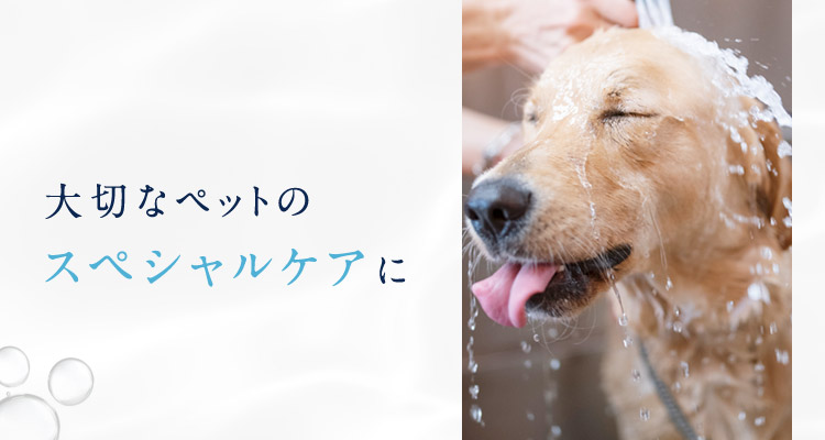 ペットのスペシャルケアに