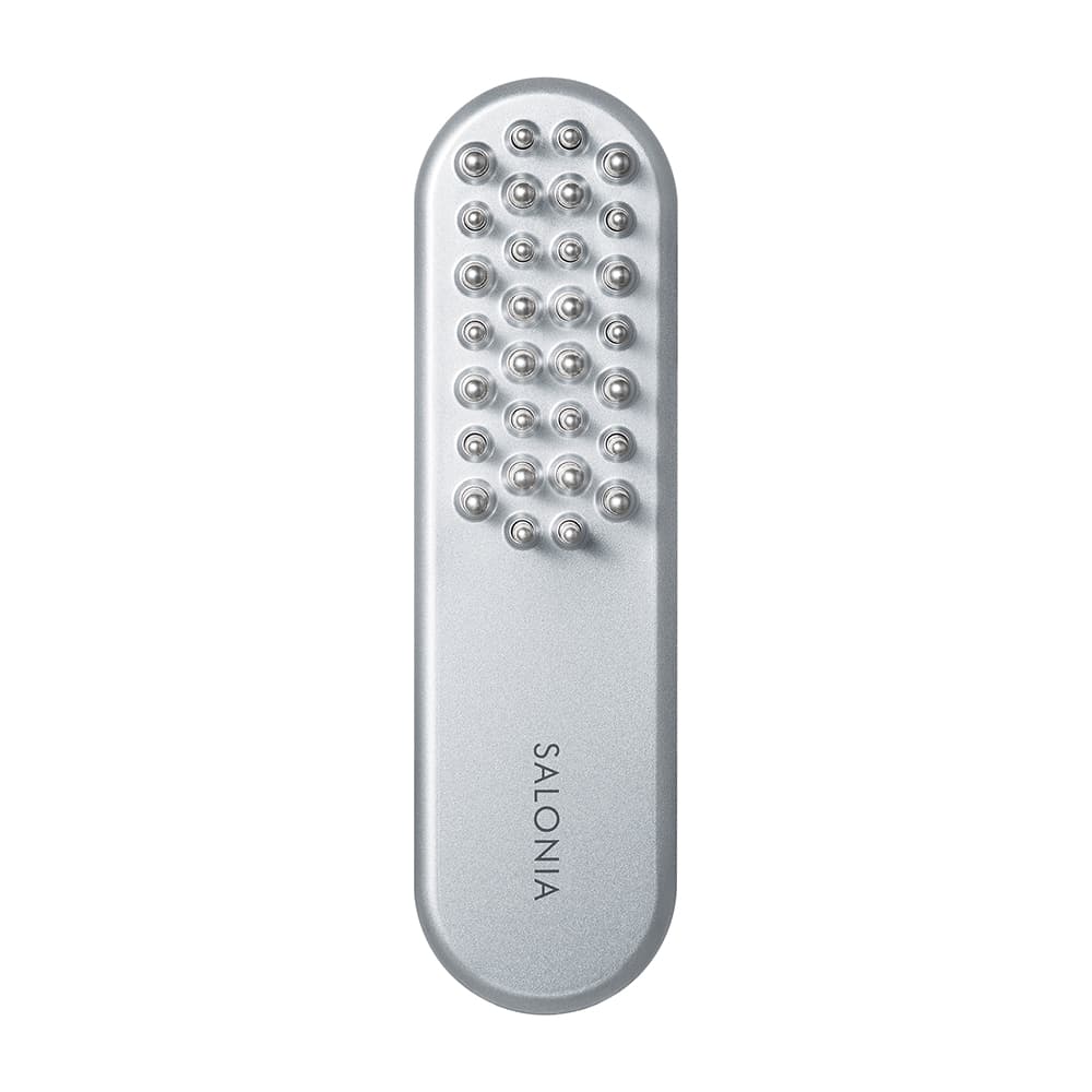 美容家電 SALONIA EMS LIFT BRUSH シルバー